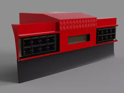 Back Bumper 1 3D model