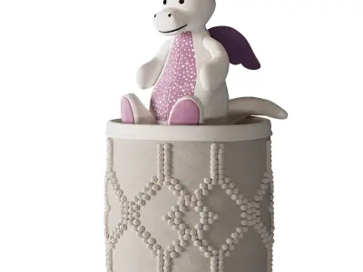 Kids Room Decor 160 3D model