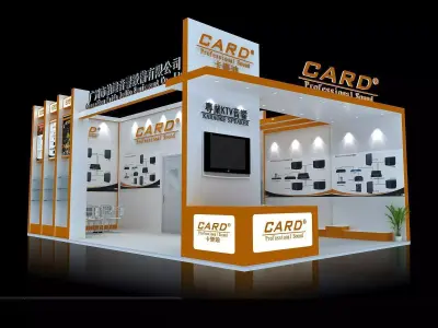 Exhibition - Area - 6X9-3DMAX2011-09 3D model