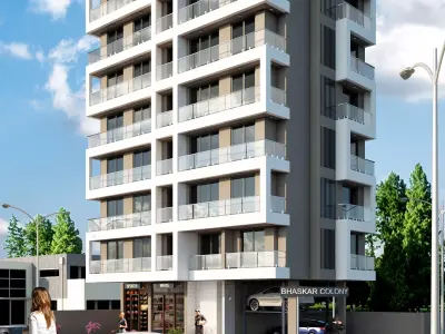 commercial and residential project 3D model