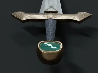 sword from legend of zelda Low-poly 3D model buy
