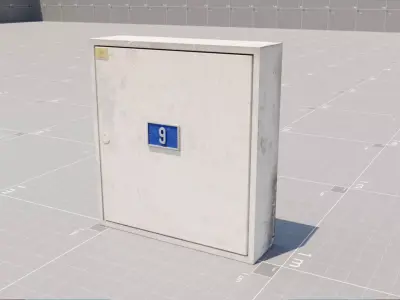E10s Electrical Box 10 Free 3D model