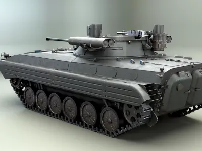 BMP-2M 3D model