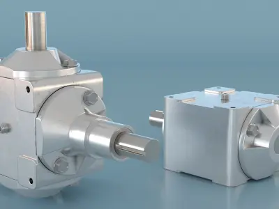  Bevel Gearbox 