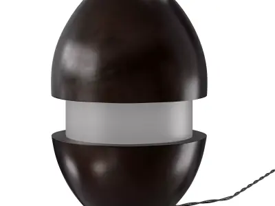 PETIT EGG LAMP by COLIN KING and Zara Home 3D model