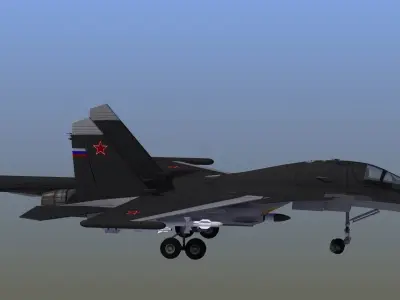 Russian Military Aircraft Collection 3D Model Pack