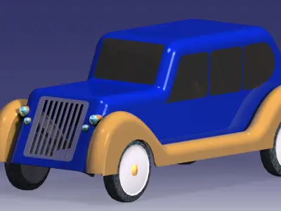 Luxurious 3D Car 3D print model