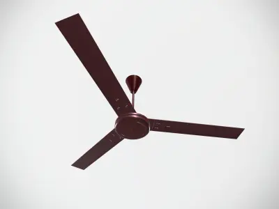 Ceiling Fan Low-poly 3D model