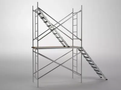 Scaffold tower 11 3D model
