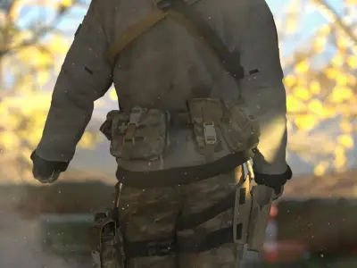 SAS Classic Remake for Genesis 9 3D model