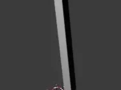 4 mm hex key wrench with a total length of 300 mm Free 3D model