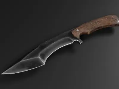 Sword-12 Low-poly 3D model