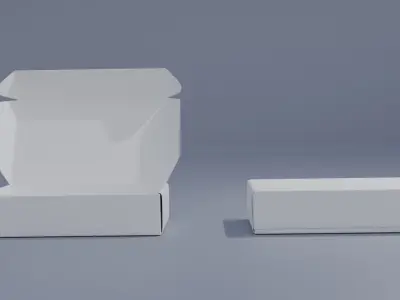 Packaging product box03 3D model