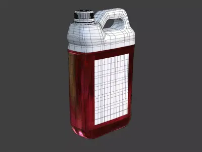 Product Mockup Jerrycan 5L 3D model
