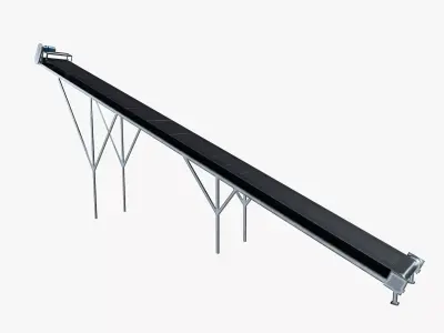 Conveyor Belt Low-poly 3D model buy
