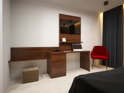 Hotel Room 3D model