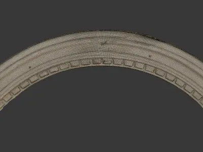 Marble Arch Fragment Scan Low-poly 3D model