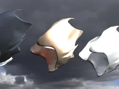 Motorcycle Fairings base 3D model