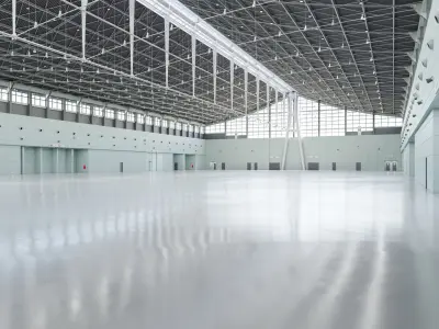 Exhibition Hall Interior 1 3D model