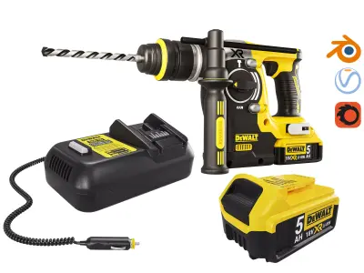 Dewalt 18V XR Brushless 3D model
