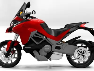 DUCATI MULTISTRADA 1260 3D model