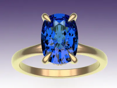 Ring Secret Halo 3D print model