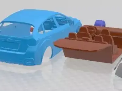 Subaru Impreza XV Crosstrek 2013 Printable Car  3D print model