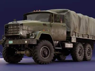 DCB K-133BYAT -Unbranded- Low-poly 3D model