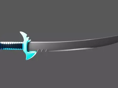 SHARK KNIFE MODEL Low-poly 3D model