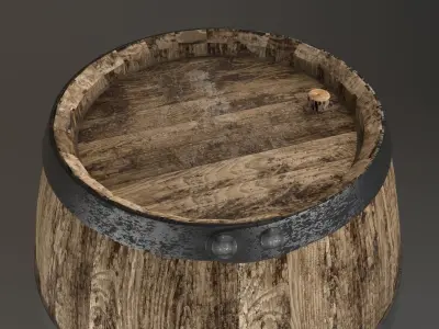 Barrel 3D model