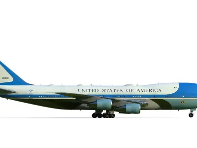 Air Force One Boeing VC-25 3D model