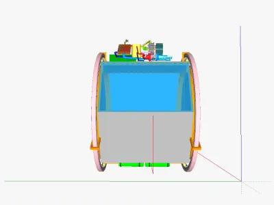 AT dicycle 3D model