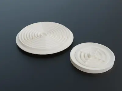 air conditioner round vent cover Free 3D model