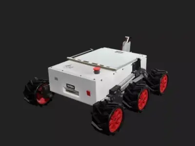 Robot Low-poly 3D model get