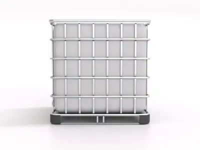 IBC Container Low-poly 3D model purchase