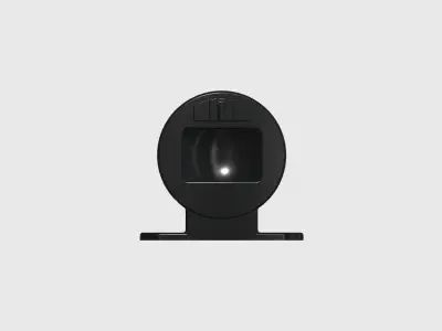 Customizable GA Wet Compass shell for flight simulator 3D print model