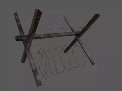  barricade 3D model