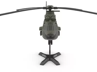 AS532 COUGAR  3D print model