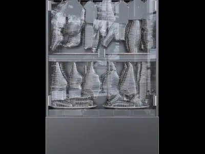Meat store 3D model