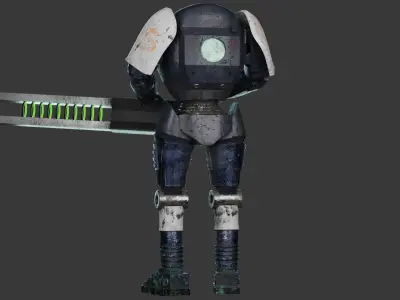 Mech Armor 3D model