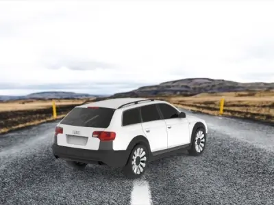 Audi A6 allroad 3D model