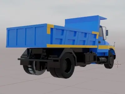 TaTa tipper sk 1212 model Low-poly 3D model