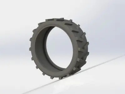 tyre design 3D model