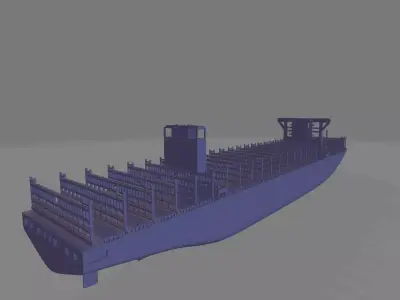 RC model Container ship MSC irina 3D print model