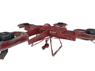 DRONE AND CAMERA   3D model