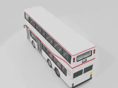 Dennis Dragon Bus 3D model