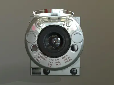 Compass Cameras 3D model