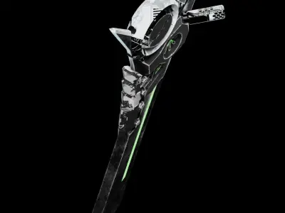 Sci fi Blade 3D model