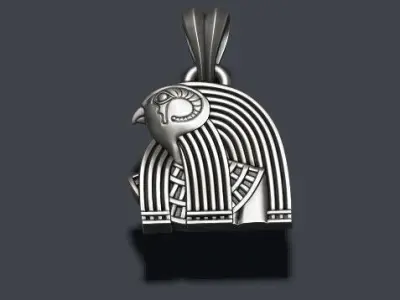 Horus pendant v2 3D print model