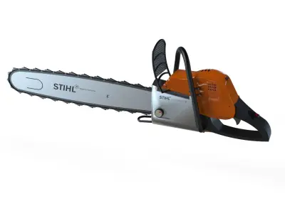 chainsaw 3d model stihl 3D model